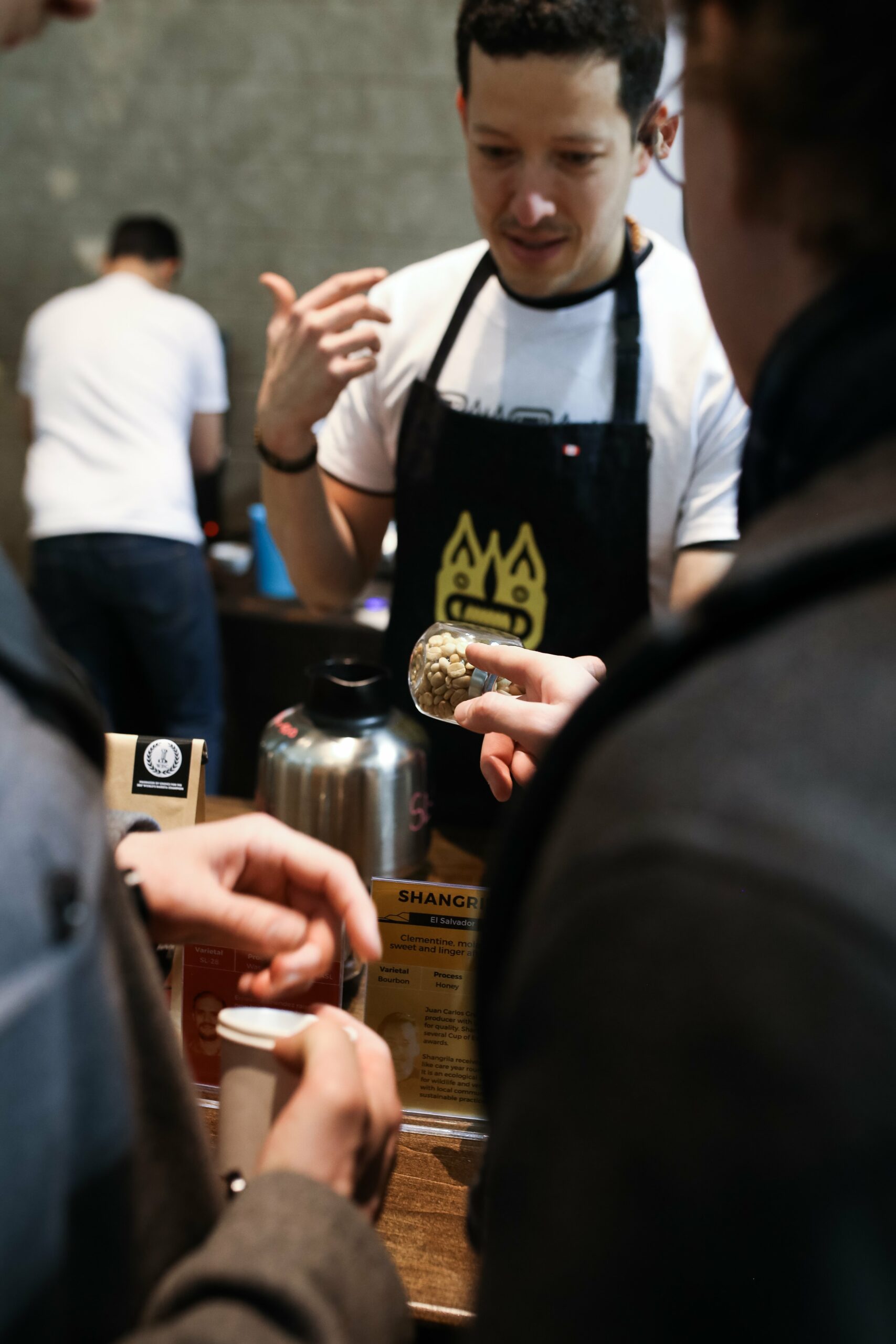 Roasters took time to share their coffee and roasting knowledge
