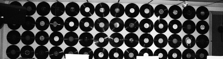music, records, wall, disc